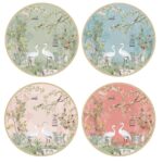 0924 Jarr Jardin De Reves 4'lü Porselen Pasta Tabağı 19cm – STANDART
