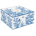 1288 Pgar Paradise Garden 2'li Porselen Kahve Fincanı & Çay Tabağı 100 Ml – STANDART - Görsel 2