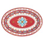 2445 Volt Volterra Melamine Oval Servis Tabağı 50x33,5cm – STANDART