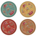 0464 Asym Autumn Symphony 4'lü Porselen Pasta Tabağı 19cm – STANDART