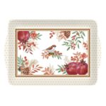 0531asymnv Autumn Symphony Kulplu Tepsi 33x22cm – STANDART