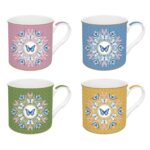 0179 Spar Spring Parade Fine China Porselen 4'lü Kulplu Bardak 300 Ml – STANDART