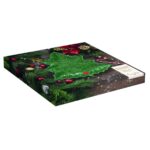 2173 Holg Porselen Servis Tabağı 30x30cm Yeşil – YEŞİL - Görsel 2