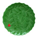 2174 Holg Porselen Servis Tabağı 30cm Yeşil – YEŞİL