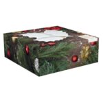 2175 Holw Porselen Meze Tabağı 22x22cm Beyaz – BEYAZ - Görsel 4