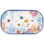 2442 Bora Melamine Oval Servis Tabağı 40x23cm – STANDART