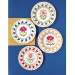 0179 Flry 4lü Fine China Porselen Kupa Seti 300ml – STANDART - Görsel 4