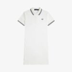 Fred Perry D3600 The Twın Tıpped Kadın Elbise – BEYAZ - Görsel 5