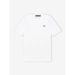 Fred Perry G1142 Crew Neck Kadın Tshırt – BEYAZ - Görsel 5