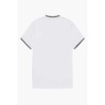 Fred Perry M1588 Twın Tıpped Erkek Tshırt – BEYAZ - Görsel 3