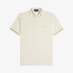 Fred Perry M2 Sıngle Tıpped Erkek Tshırt – BEJ - Görsel 4