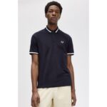 Fred Perry M2 Sıngle Tıpped Erkek Tshırt – KOYU MAVİ - Görsel 3