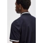 Fred Perry M2 Sıngle Tıpped Erkek Tshırt – KOYU MAVİ - Görsel 5