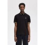 Fred Perry M2 Sıngle Tıpped Erkek Tshırt – SİYAH