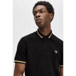 Fred Perry M2 Sıngle Tıpped Erkek Tshırt – SİYAH - Görsel 2