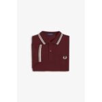 Fred Perry M3600 Twın Tıpped Erkek Tshırt – BORDO - Görsel 5