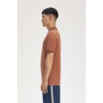 Fred Perry M3600 Twın Tıpped Erkek Tshırt – KAHVERENGİ - Görsel 3