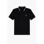 Fred Perry M3600 Twın Tıpped Erkek Tshırt – SİYAH - Görsel 5