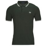 Fred Perry M3600 Twın Tıpped Erkek Tshırt – YEŞİL - Görsel 4