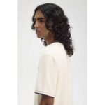 Fred Perry M8585 Crepe Pıque Erkek Tshırt – EKRU - Görsel 5