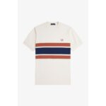 Fred Perry M9860 Panelled Erkek Tshırt – BEYAZ - Görsel 4