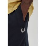Fred Perry S8505 Classıc Sweat Erkek Şort – KOYU MAVİ - Görsel 4