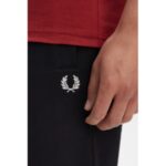 Fred Perry S8505 Classıc Sweat Erkek Şort – SİYAH - Görsel 4