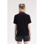 Fred Perry G9180 On Court Twın Tıpped Fp Kadın Tshırt – SİYAH - Görsel 3