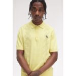 Fred Perry K9749 Poıntelle Knıtted Erkek Tshırt – ALTIN - Görsel 3