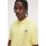 Fred Perry K9749 Poıntelle Knıtted Erkek Tshırt – ALTIN - Görsel 5