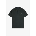 Fred Perry K9750 Poıntelle Panel Knıtted Erkek Tshırt – KOYU YEŞİL - Görsel 8