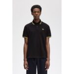 Fred Perry M12 The Twın Tıpped Erkek Tshırt – SİYAH