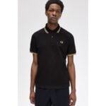 Fred Perry M12 The Twın Tıpped Erkek Tshırt – SİYAH - Görsel 4