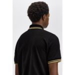 Fred Perry M12 The Twın Tıpped Erkek Tshırt – SİYAH - Görsel 5