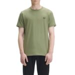 Fred Perry M3519 Rınger Erkek Tshırt – YEŞİL - Görsel 2
