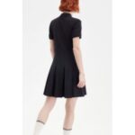 Fred Perry D9166 Pleated Tennıs Kadın Elbise – KREM - Görsel 3