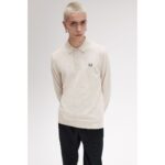 Fred Perry K4535 Classıc Knıtted Erkek Tshırt – BEJ - Görsel 2