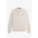 Fred Perry K4535 Classıc Knıtted Erkek Tshırt – BEJ - Görsel 5