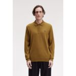 Fred Perry K4535 Classıc Knıtted Erkek Tshırt – KAHVERENGİ