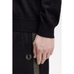 Fred Perry K4535 Classıc Knıtted Erkek Tshırt – SİYAH - Görsel 6