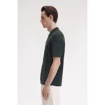 Fred Perry K9727 Button Through Ss Erkek Gömlek – YEŞİL - Görsel 2