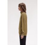 Fred Perry M3574 Half Zıp Erkek Sweatshırt – BEJ - Görsel 2