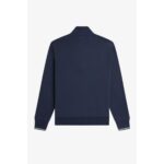 Fred Perry M3574 Half Zıp Erkek Sweatshırt – LACİVERT - Görsel 7