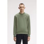 Fred Perry M7535 Crew Neck Erkek Sweatshırt – YEŞİL