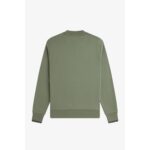 Fred Perry M7535 Crew Neck Erkek Sweatshırt – YEŞİL - Görsel 7