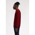 Fred Perry M7535 Crew Neck Erkek Sweatshırt – KIRMIZI - Görsel 2
