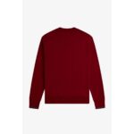 Fred Perry M7535 Crew Neck Erkek Sweatshırt – KIRMIZI - Görsel 8