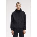 Fred Perry J7902 Hooded Shell Unısex Ceket – SİYAH