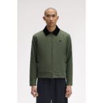 Fred Perry J8535 Cotton Caban Erkek Ceket – YEŞİL
