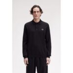 Fred Perry K4535 Classıc Knıtted Ls Erkek Tshırt – SİYAH